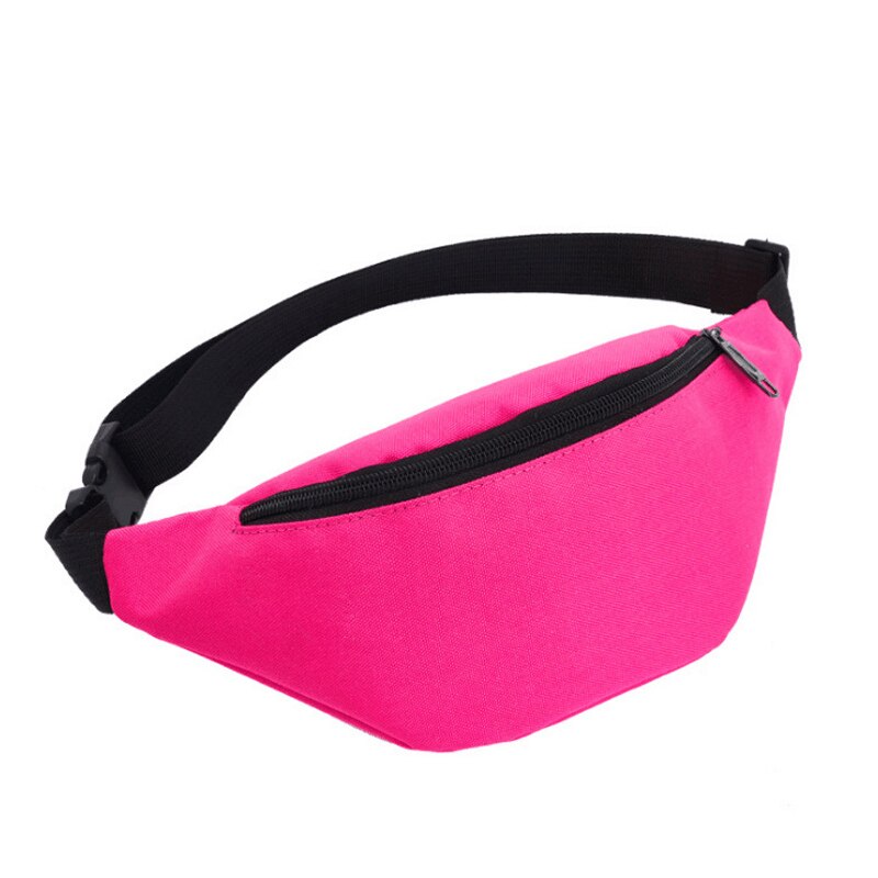 Men Women Bag Waist Fanny Pack For Female Male Waterproof Belt Bum Hip Belly Running Sport Shoulder Crossbody Cross Body Handbag