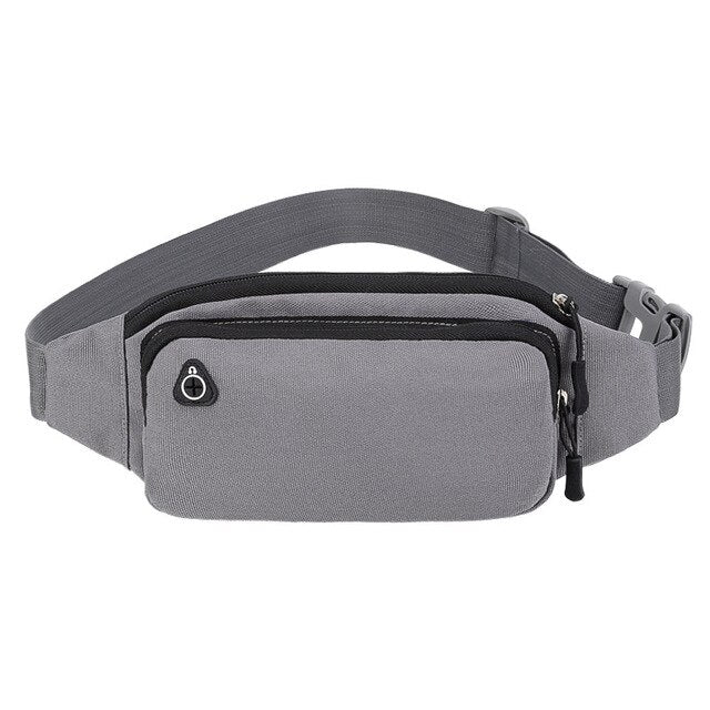 Men Women Bag Waist Fanny Pack For Female Male Waterproof Belt Bum Hip Belly Running Sport Shoulder Crossbody Cross Body Handbag