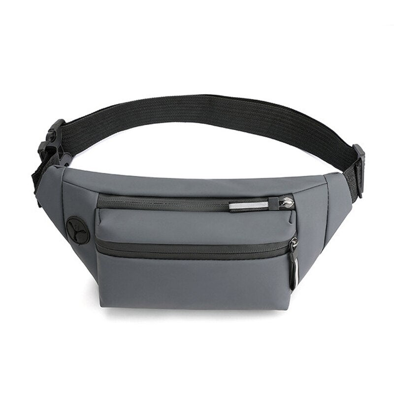 Men Women Bag Waist Fanny Pack For Female Male Waterproof Belt Bum Hip Belly Running Sport Shoulder Crossbody Cross Body Handbag