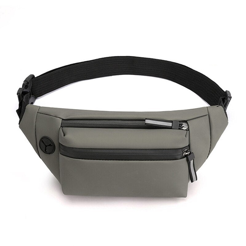 Men Women Bag Waist Fanny Pack For Female Male Waterproof Belt Bum Hip Belly Running Sport Shoulder Crossbody Cross Body Handbag