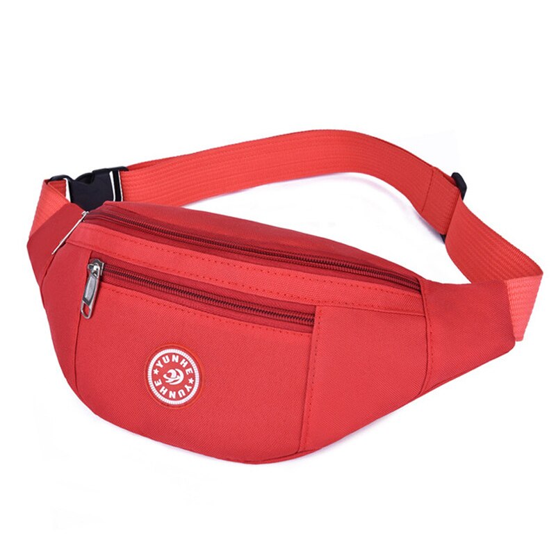 Men Women Bag Waist Fanny Pack For Female Male Waterproof Belt Bum Hip Belly Running Sport Shoulder Crossbody Cross Body Handbag