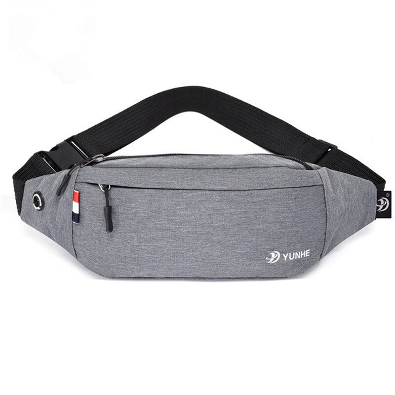 Men Women Bag Waist Fanny Pack For Female Male Waterproof Belt Bum Hip Belly Running Sport Shoulder Crossbody Cross Body Handbag