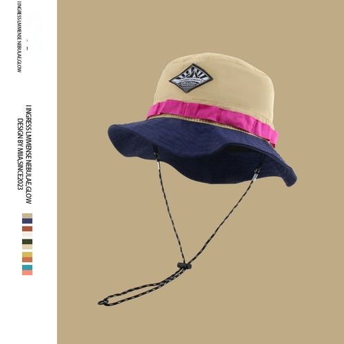 Japanese Quick-drying Packable Hat Fisherman Hat Women Summer Sun Hanging Bag Mountaineering Leisure Vacation Visor Basin Hat